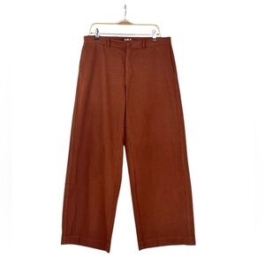 Labo.Art - Labo Art - Elegant Brown Wide-Leg Pants